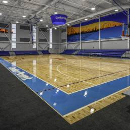 edar point sports center Championship basketball court mosser